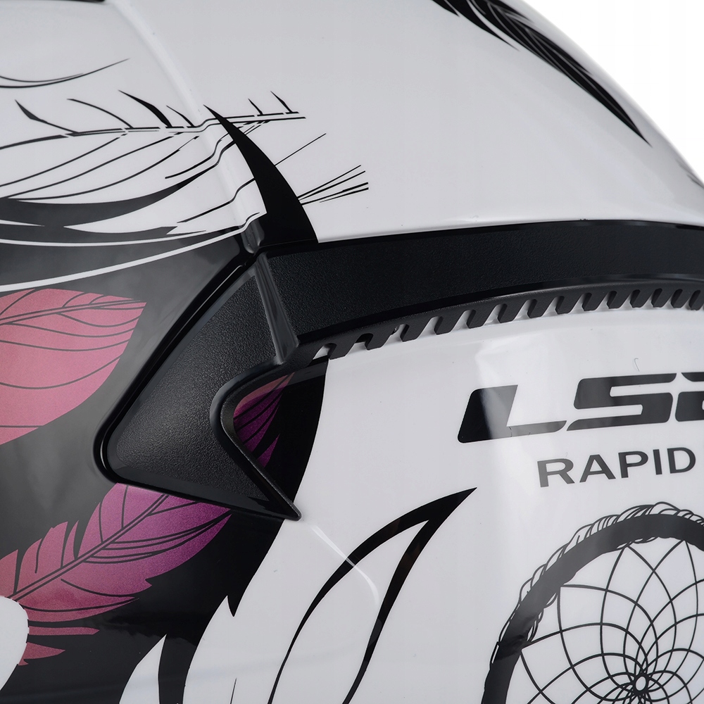 KASK MOTOCYKLOWY LS2 FF353 RAPID II BOHO DAMSKI SYSTEM PINLOCK ECER 22.06 Homologacja europejska ECE R22-06