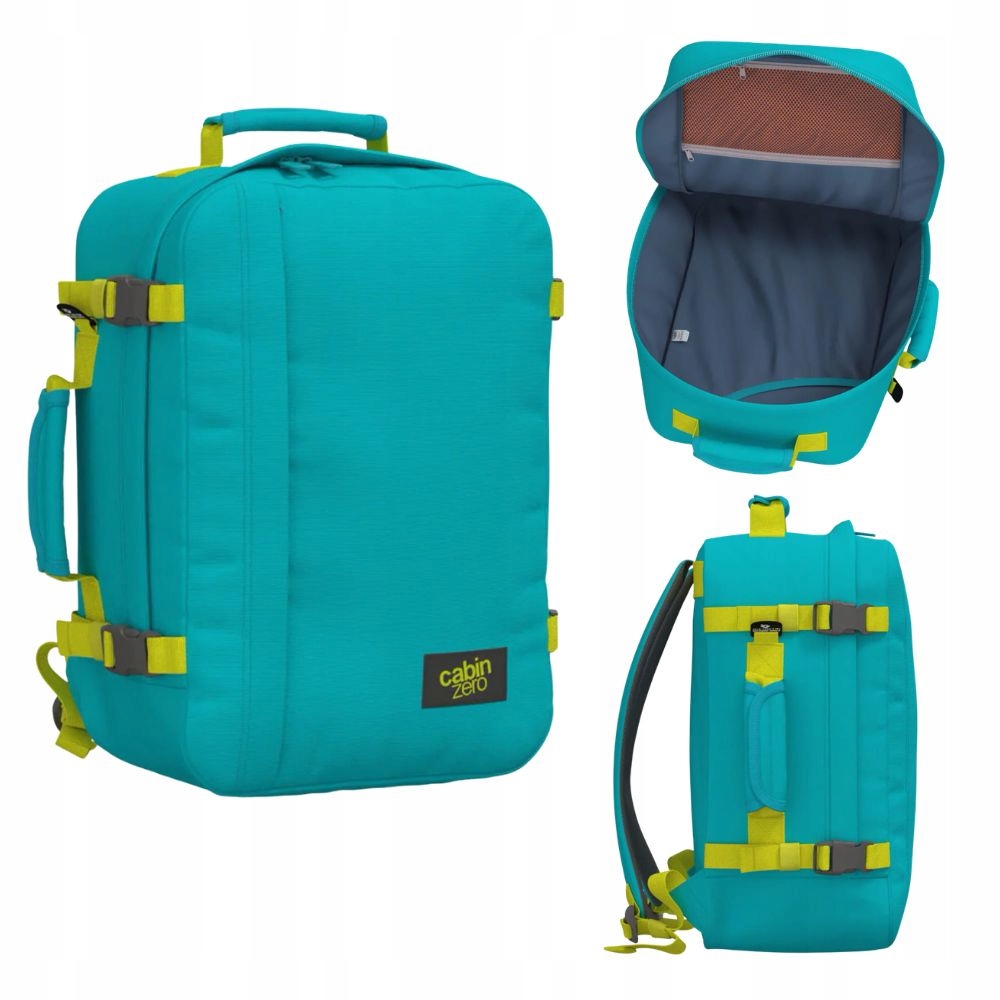 Lehký batoh 36 l CabinZero CZ17 Aqua Lagoon na notebook
