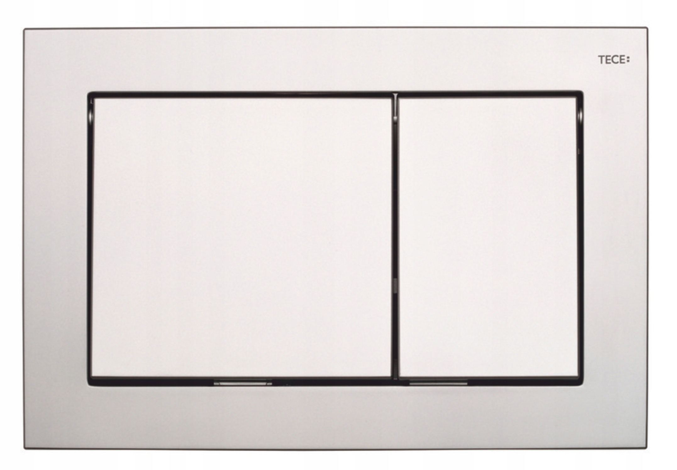 Tlačidlo Wc Base 3/6 L Chróm Matné Plast