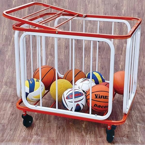 Wózek na piłki duży kosz na kółkach Vinex VBCCG-ALU100 stojak 22kg
