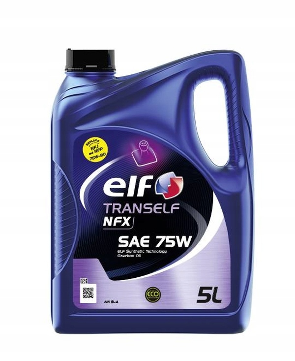 Elf Olej Elf 75W Tranself Nfx 5L GL4 Nahrádza Nfj A Nfp Sx Jxx T