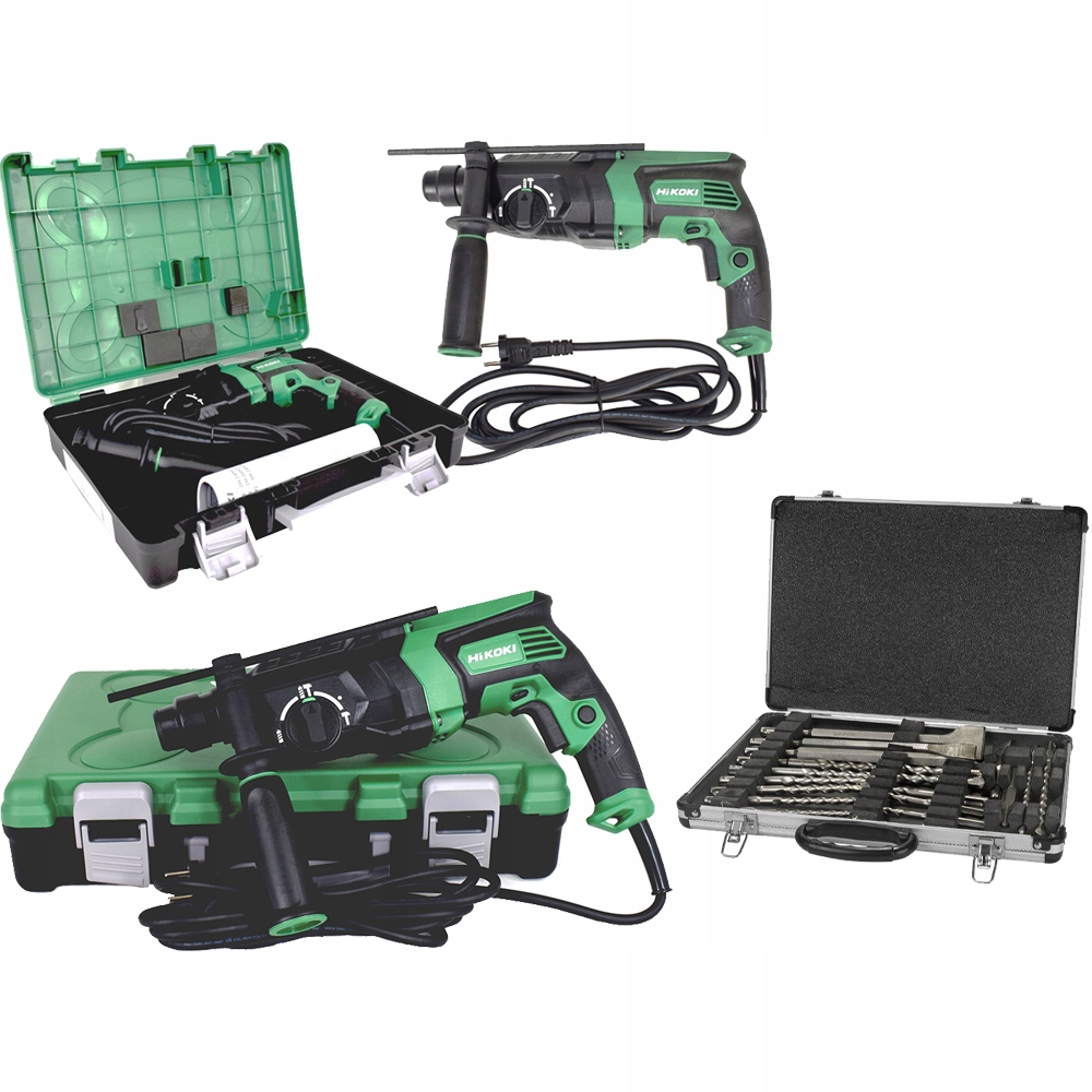 Hikoki Młotowiertarka 830 W 2,9 J Sds+ DH26PC2 DH26PC2WSZ