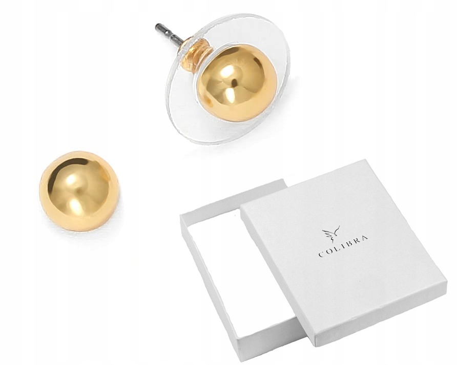 

Kolczyki Kuleczki Złote Celebrytki Delikatne Modne