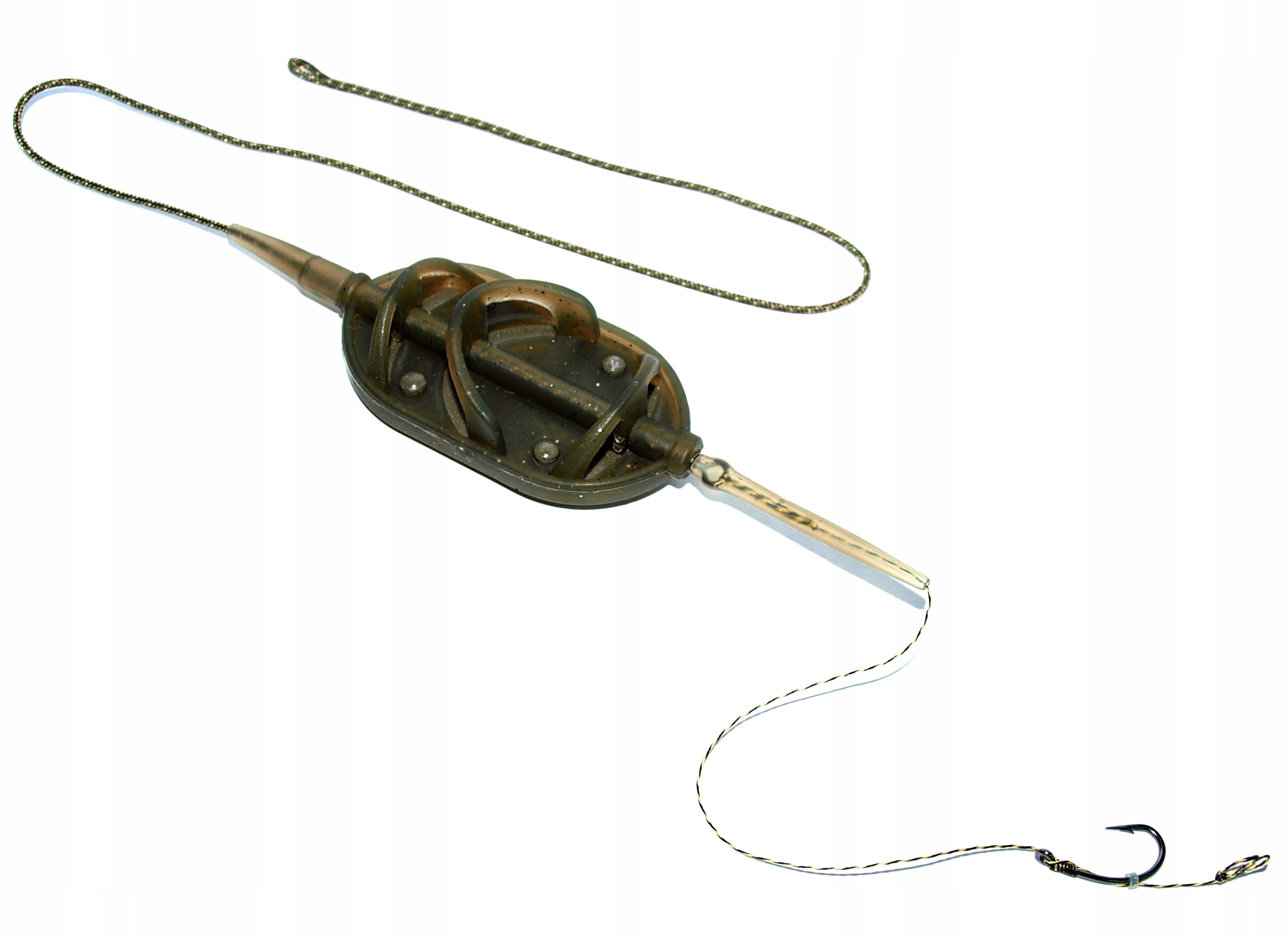 Koszyk do metody Arc XL 50g zestaw końcowy leadcore koszyczek method feeder