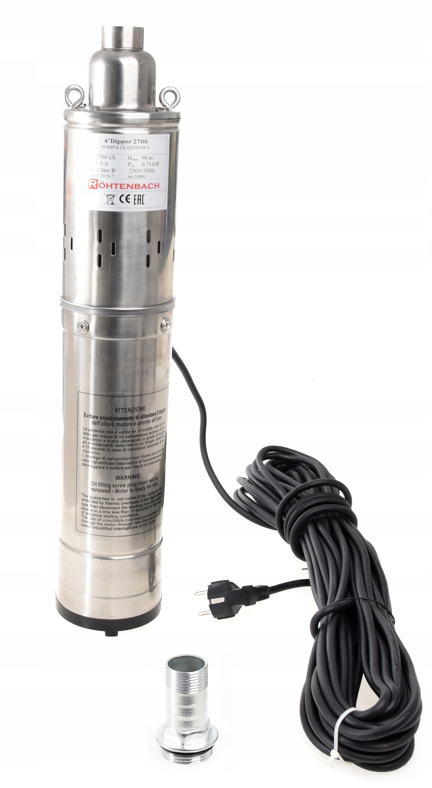 Pompa Glebinowa Srubowa Do Wody Kregow 2700 L H Allegro Pl