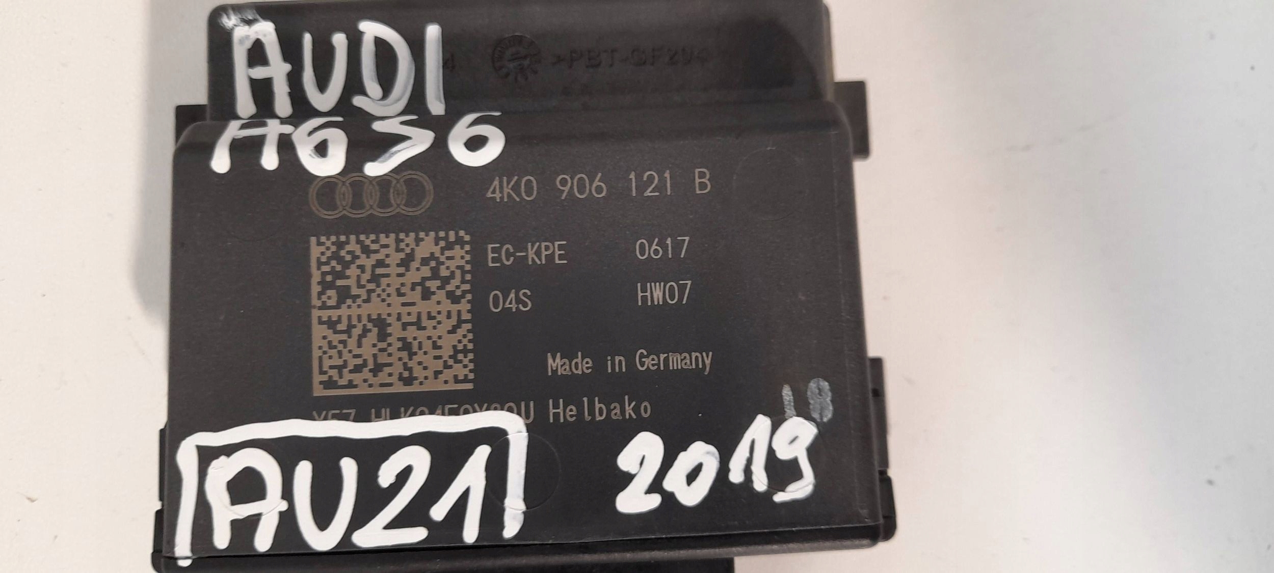 Audi A6 S6 C8 4K control unit of injection pump 4K0906121B (AU21)
