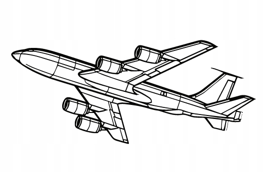 nástěnná dekorace Obraz Letadlo KC-135R Stratotanker Angle