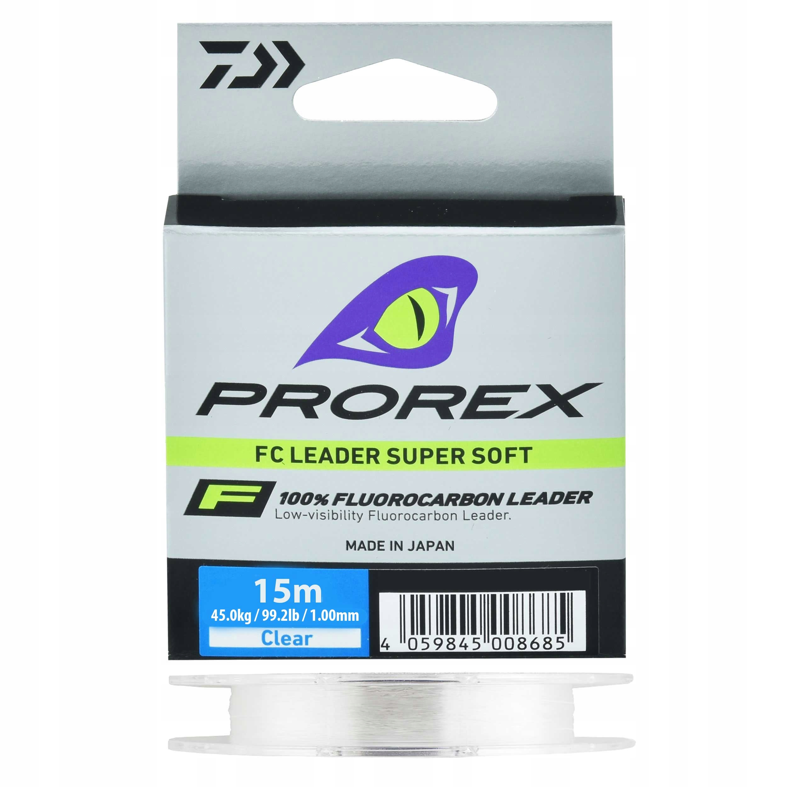 Fluorocarbon fluorokarbon Daiwa Prorex 1.00mm/15m