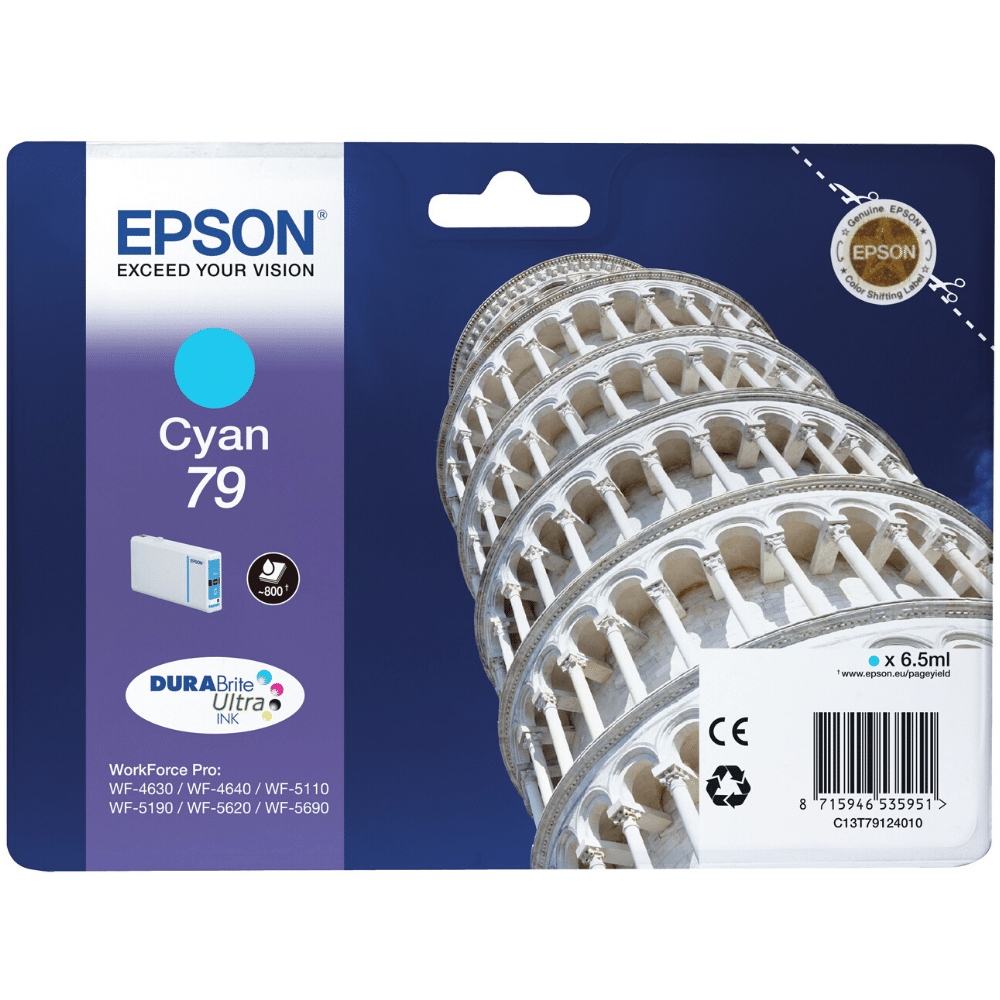 Druk Epson C13T79124010 niebieski (cyan) T7912