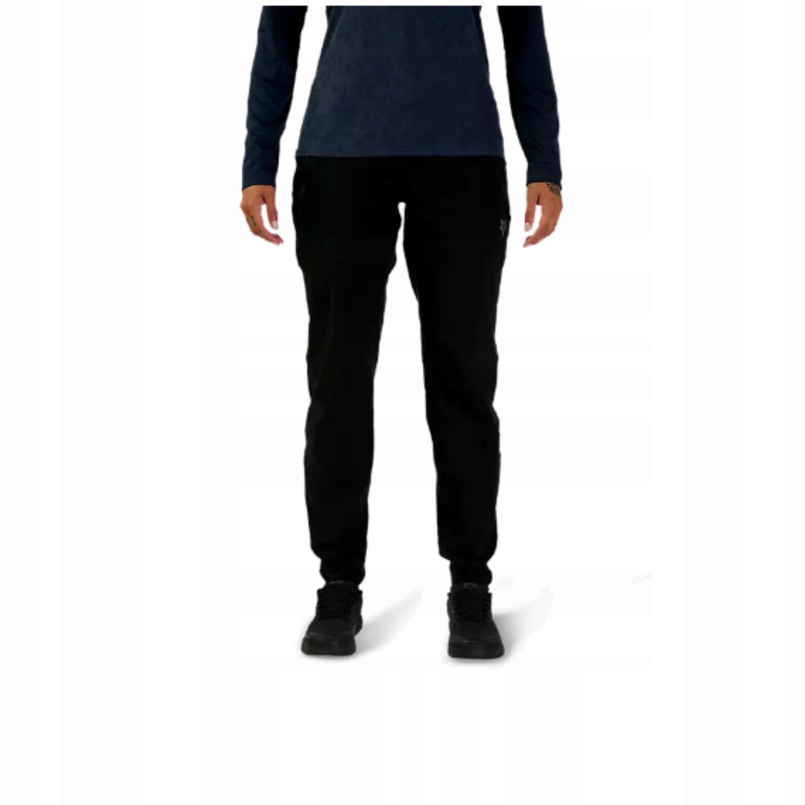 Spodnie rowerowe damskie Fox Lady Ranger Black czarny