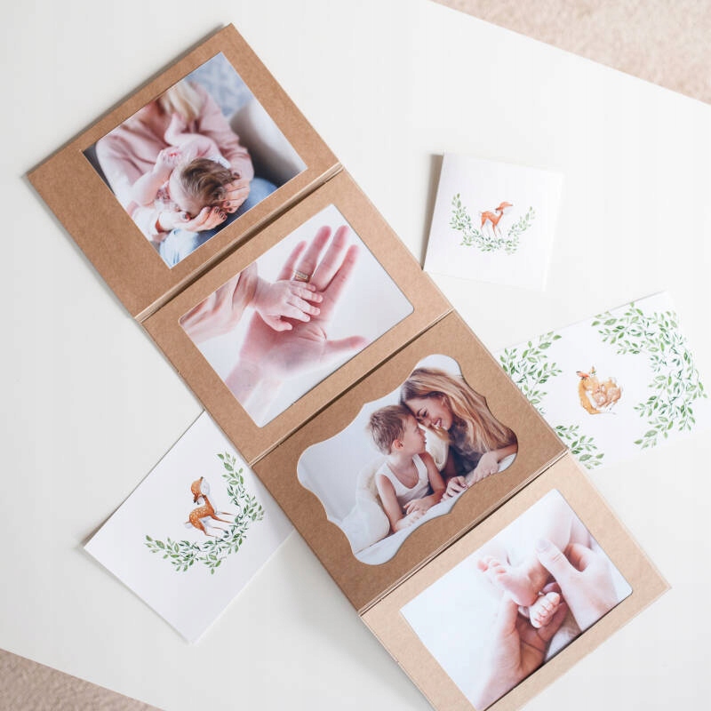 Album jamnik 13x18 kraft na 4-14 zdjęć