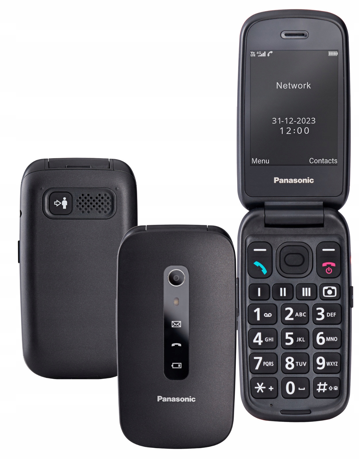 Panasonic KX-TU550 Telefon Klapka Senior 4G VoLTE