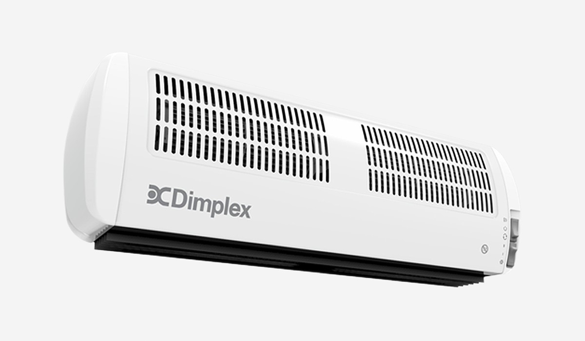 Kurtyna powietrzna z nagrzewnicą 3kW 62,4 cm z uchwytem Dimplex AC3W
