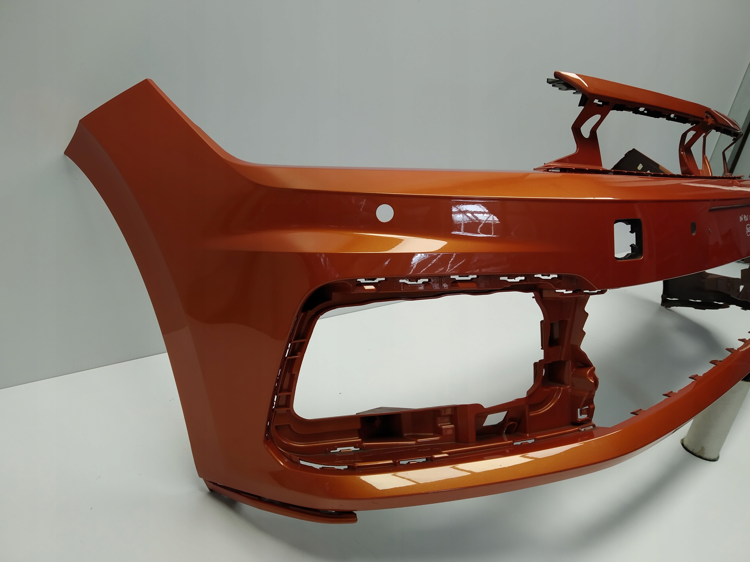 2017r-- Vw Polo VI Gti bumper front Pomaranczowy 2g original