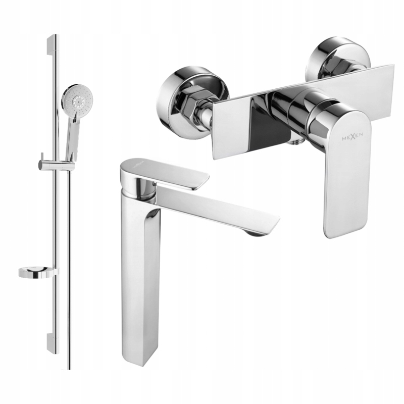 Mexen Alexa DS40 sptchová sada, Chromovaná