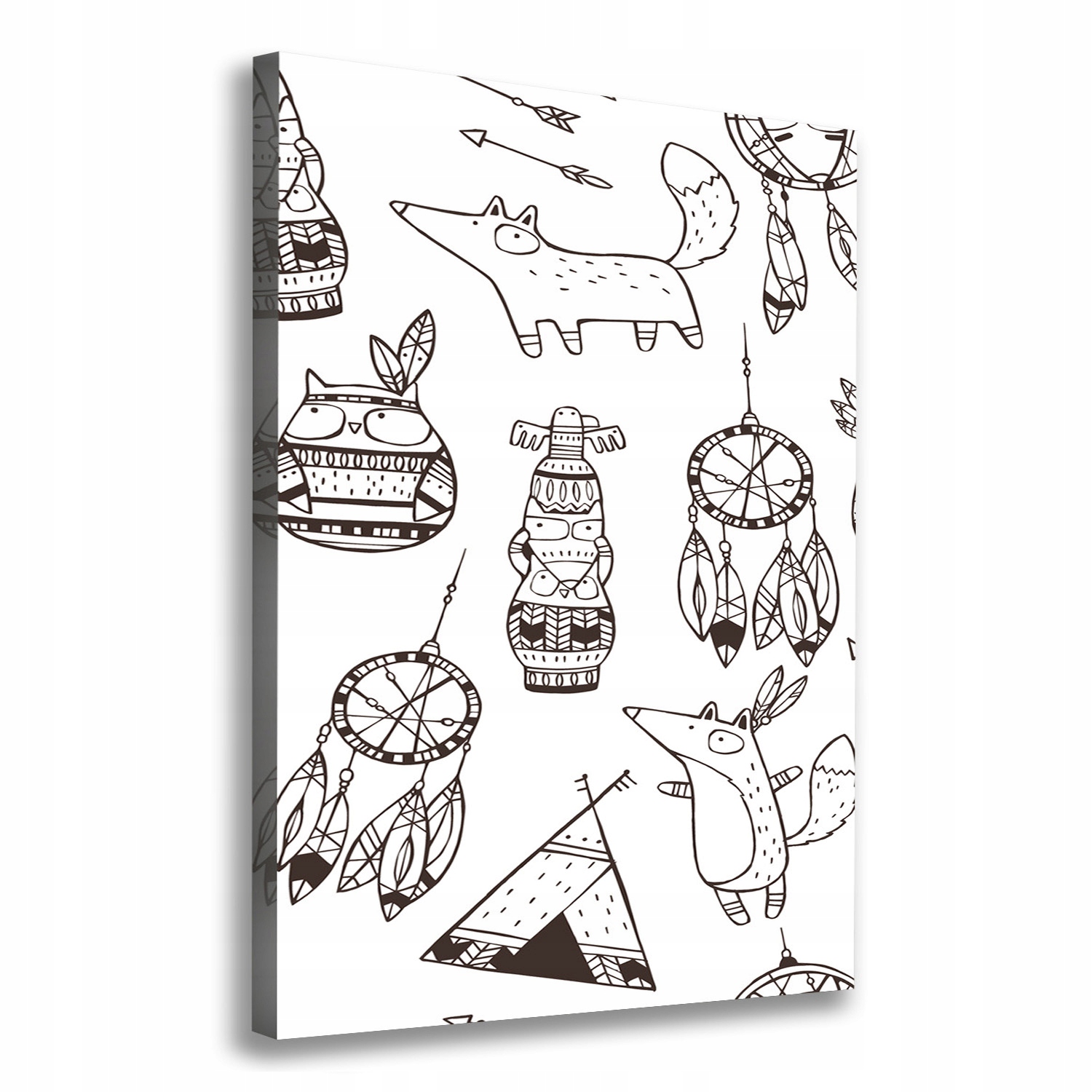 

Foto obraz na płótnie Indiańskie tło 70x100 cm