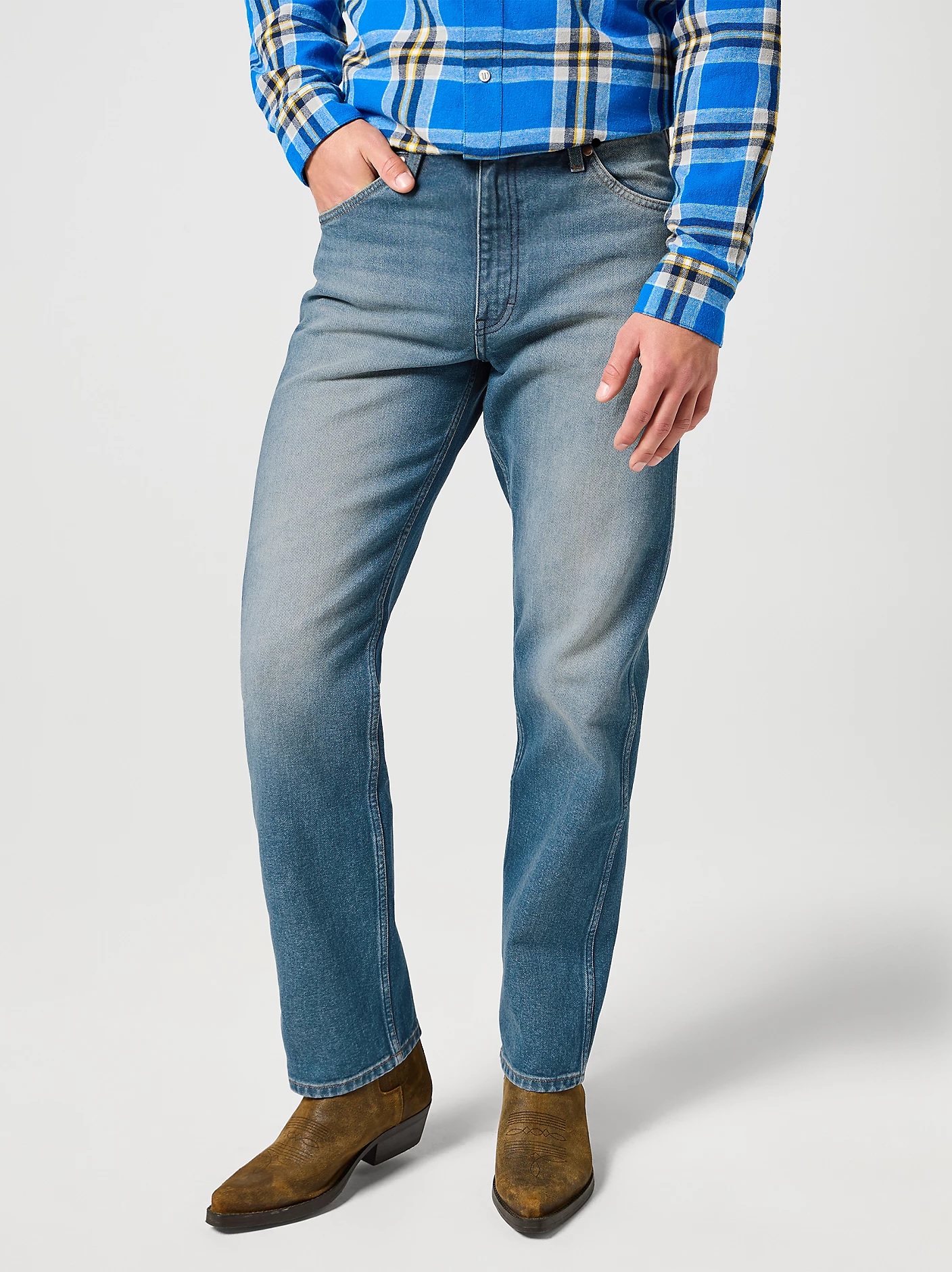 Pánské džíny Wrangler Cowboy Cut 13MWZ 112358075 Blue Bell W33 L32