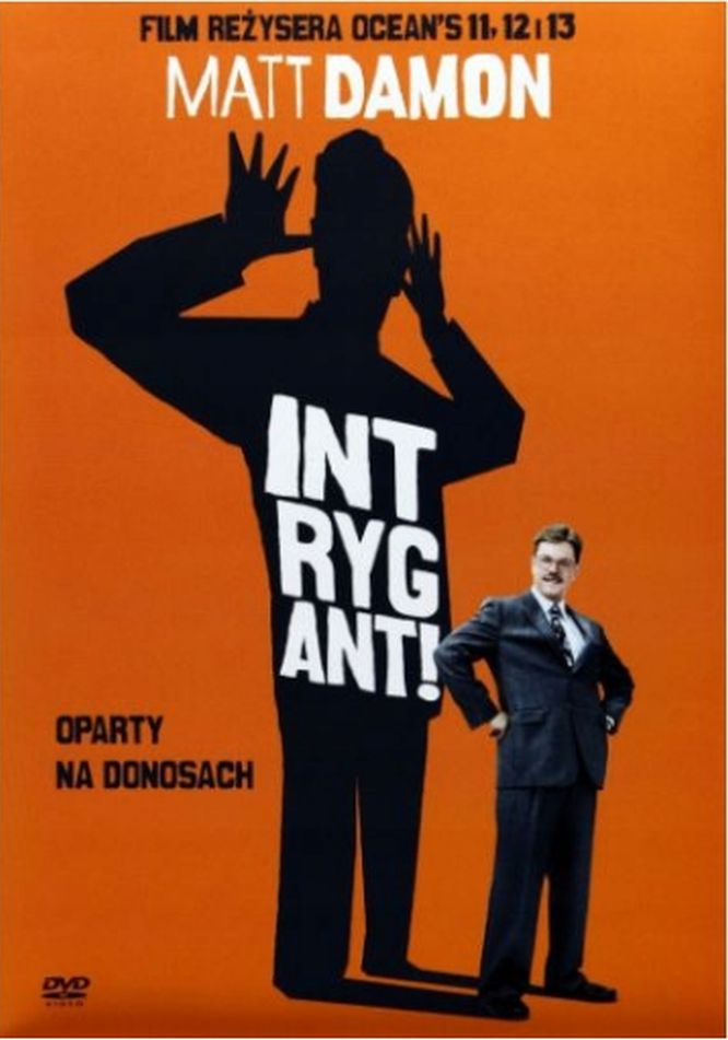 Dvd: Intrygant (2009) Matt Damon
