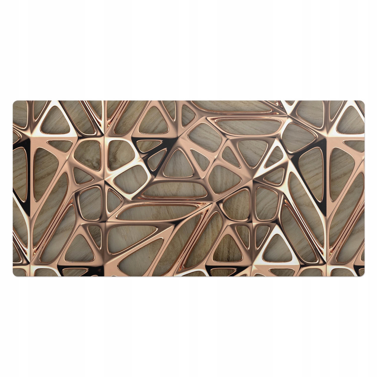 Herní podložka se vzorem na pracovní desku Přírodní formy v prostoru 100 x 50 cm