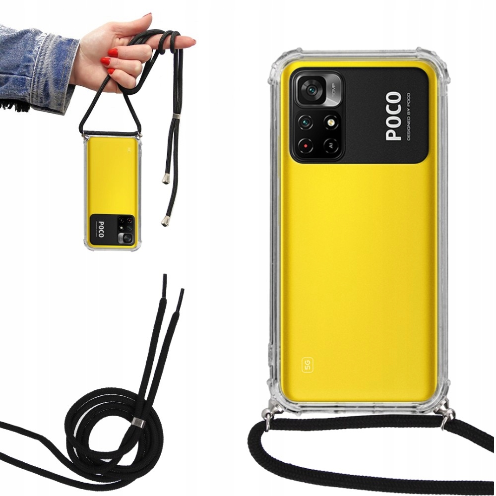 

Etui Crossbody do Xiaomi Poco M4 Pro 4G Smycz Case
