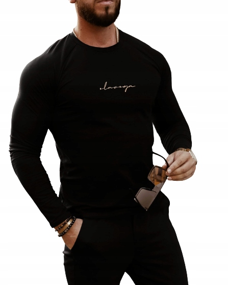 

Bluzka męska Olavoga Minimalist Man czarna XL