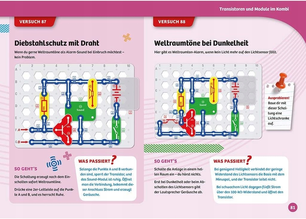 Zestaw eksperymentalny Kosmos Easy-Electronic po zwrocie Marka Kosmos