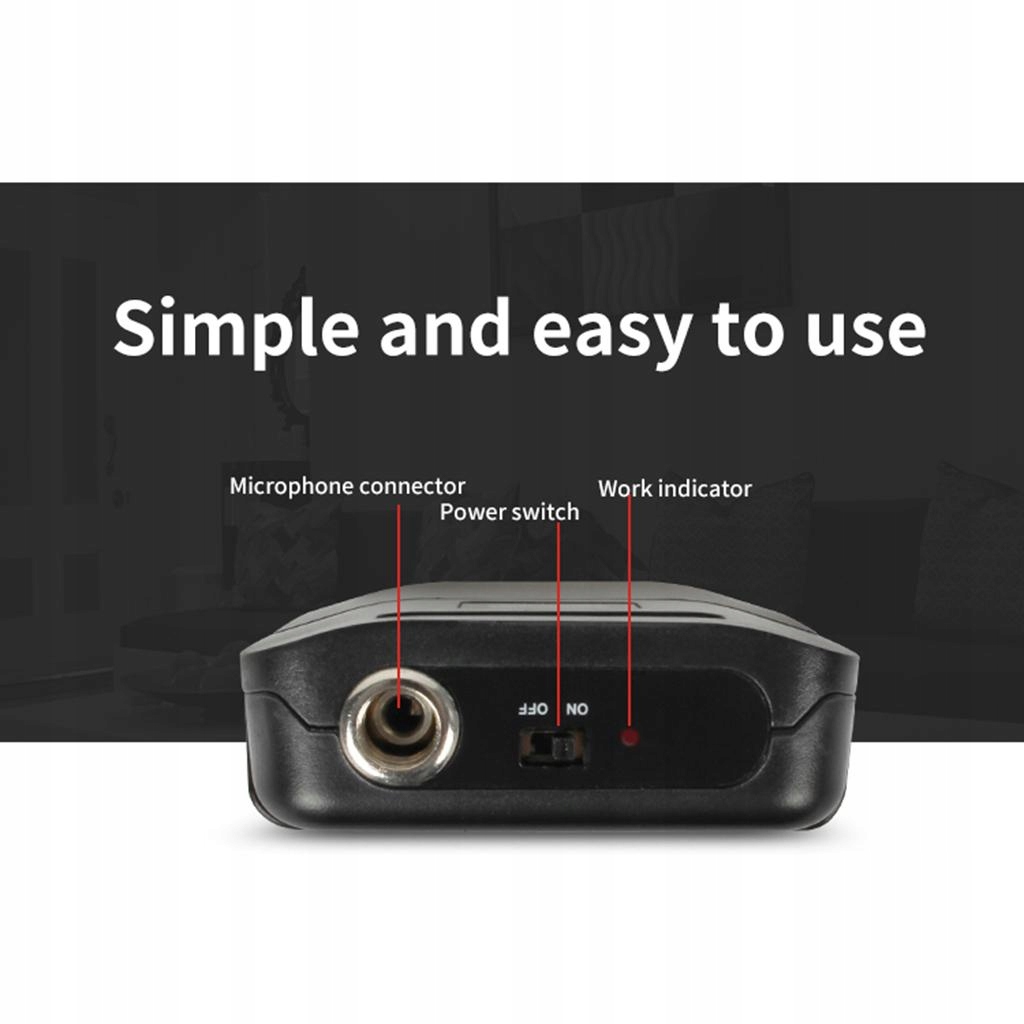 Klipsy do klap do zestawu słuchawkowego Marka bez marki