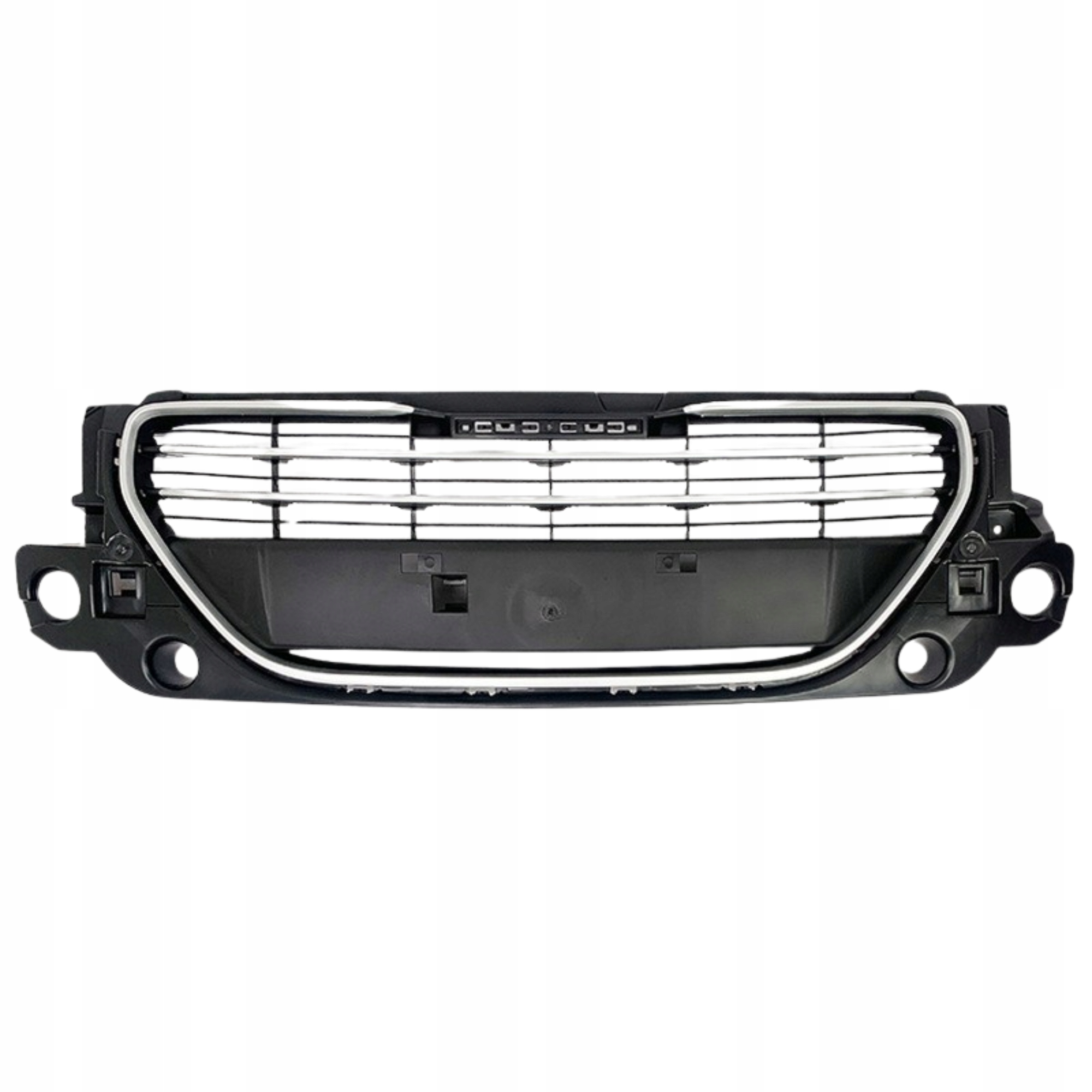 Peugeot 301 2013-2017 Středová Grilovací Atrapa S Rámečkem, Chrom 9676946780