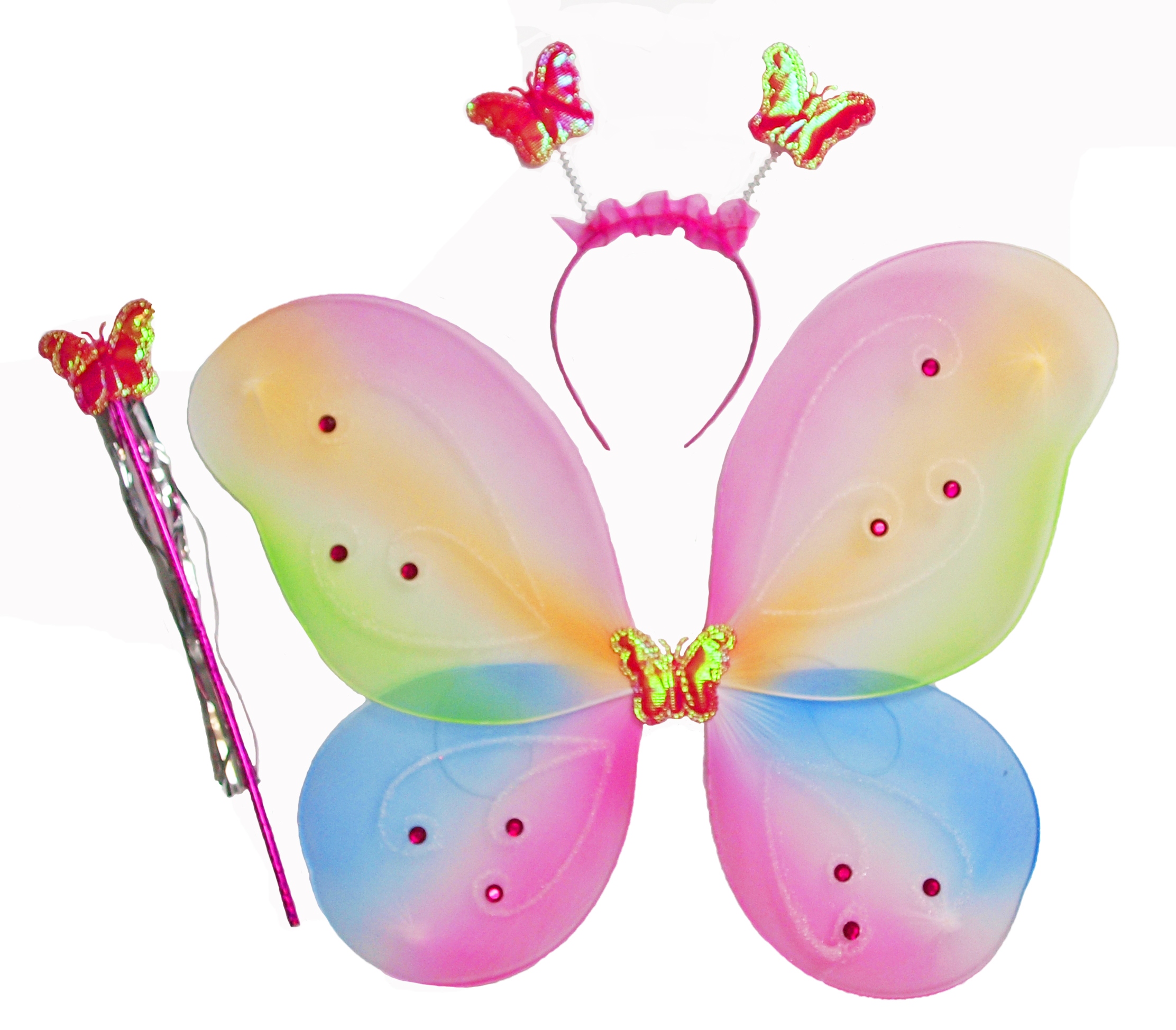 * STRÓJ MOTYLKA MOTYLEK MOTYL WRÓŻKA 3-9 lat Marka inna marka