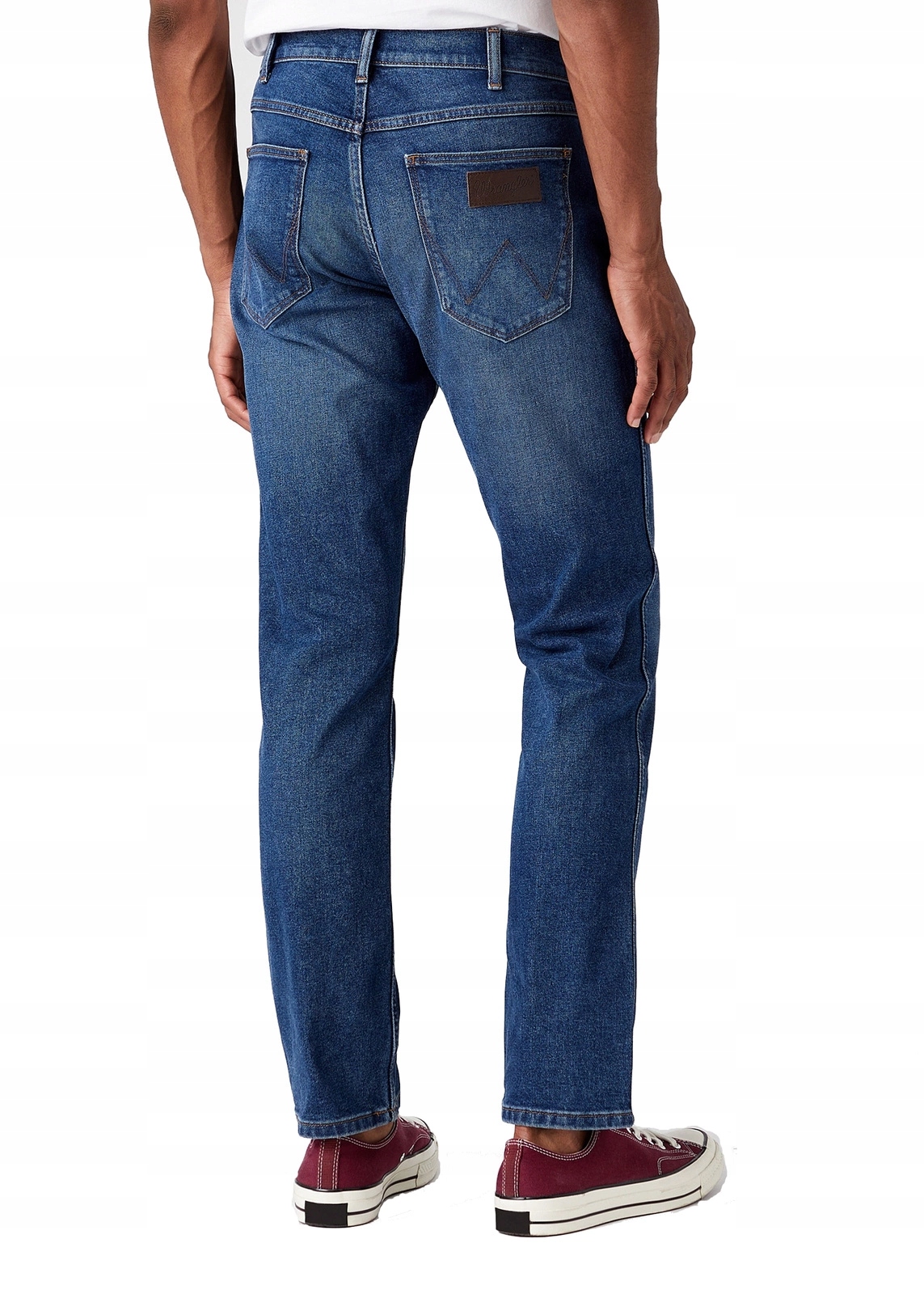 Męskie jeansy Wrangler Greensboro Blue Arcade W15QYL31Q 112145844 36/32