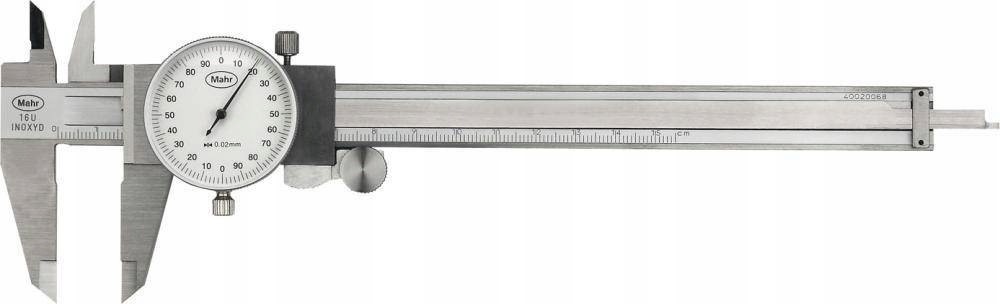 Suwmiarka ze skala zegarowa 150mm 0,02mm MAHR