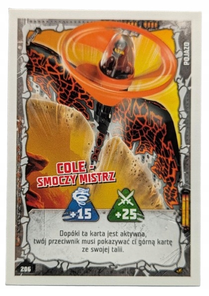 Karta Lego Ninjago Seria 4 Numer 206