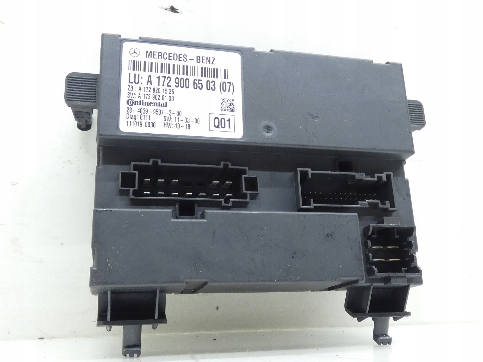 module control unit roofs MERCEDES SLK W172 R172 A1729006503