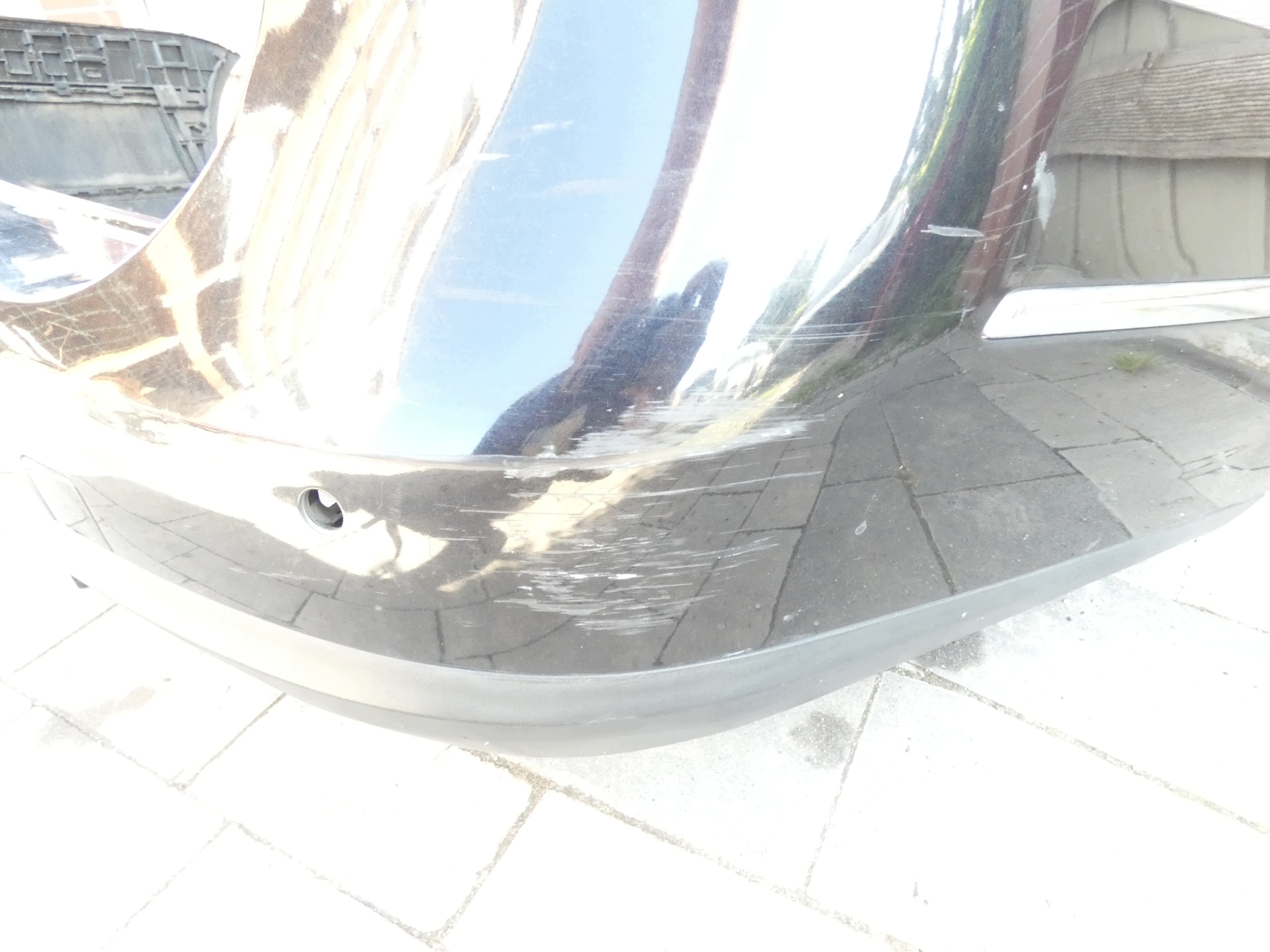 Stoßstange heck hinten PASSAT B6 05-10 Farbe LC9X PDC CHROM