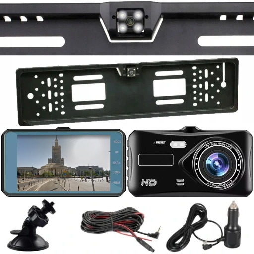 ВОЖДЕНИЕ РЕКОРДЕР FULL HD RU ЗАДНЯЯ КАМЕРА В КАДРЕ