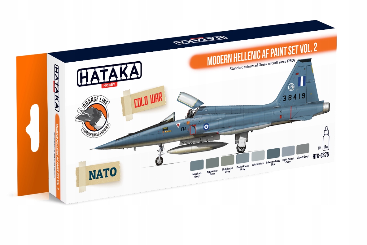 Hataka CS75 Modern Hellenic Af paint set vol. 2