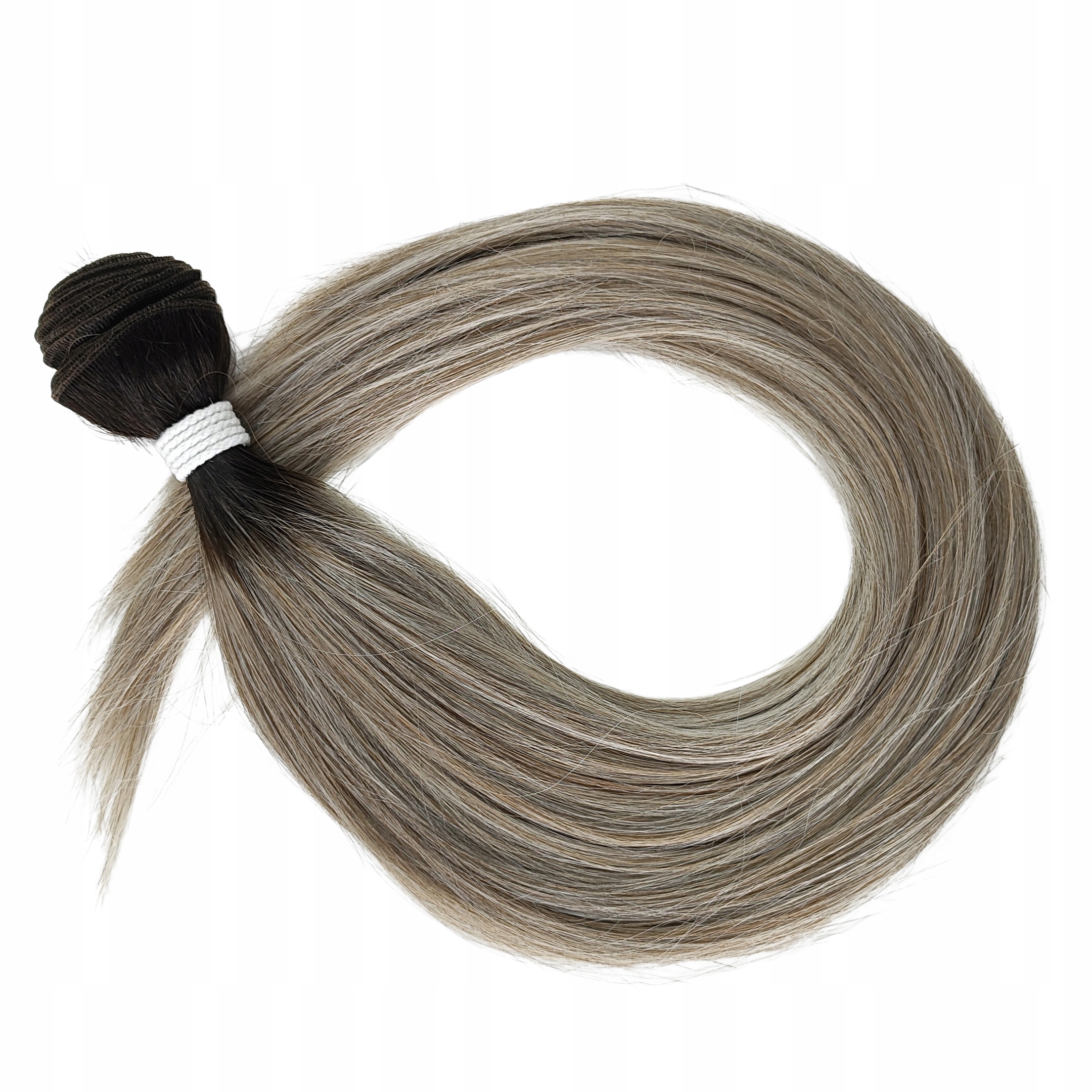 Włosy syntetyczne do przedłużania na taśmie Straight 200g 70cm TTP-GREY7