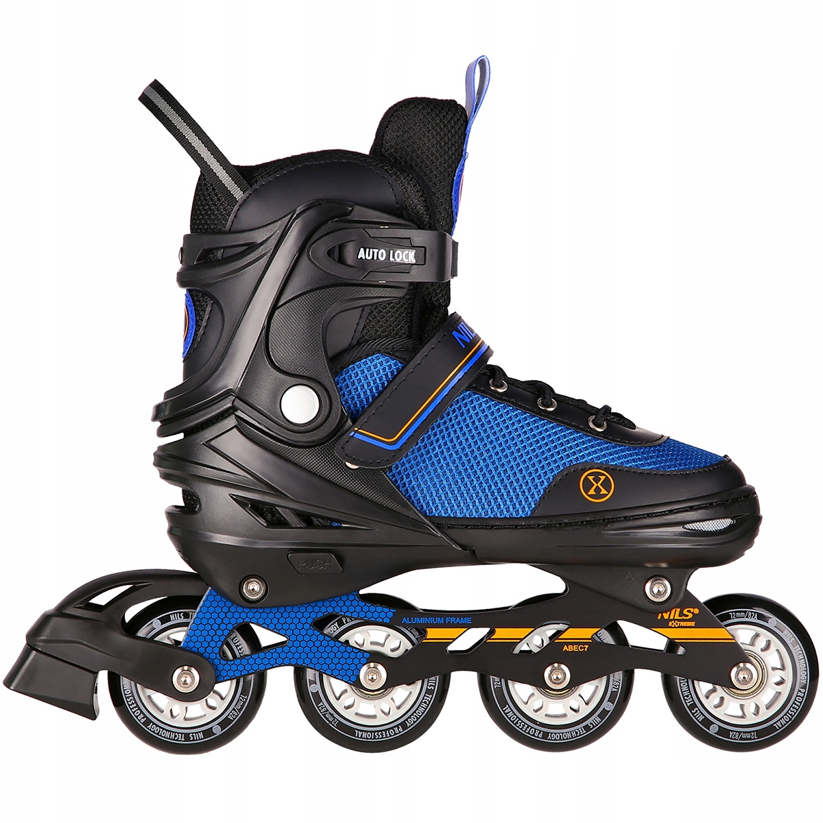 ŁYŻWOROLKI 2W1 ROLKI ŁYŻWY HOKEJOWE DAMSKIE MĘSKIE ABEC7 REGULOWANE r.39-43 Marka Nils Extreme
