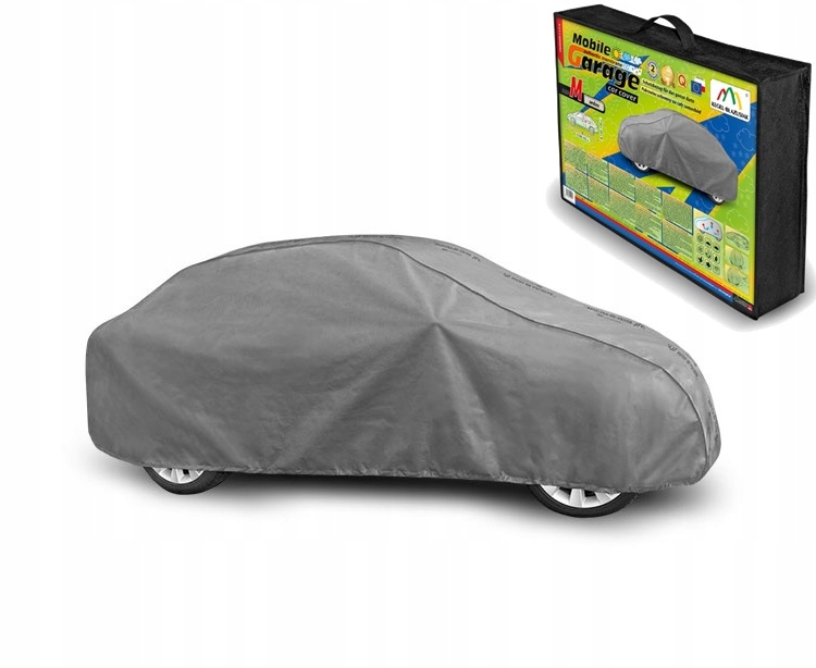 Obal krycí plachta na auto M Sedan 380-425 cm