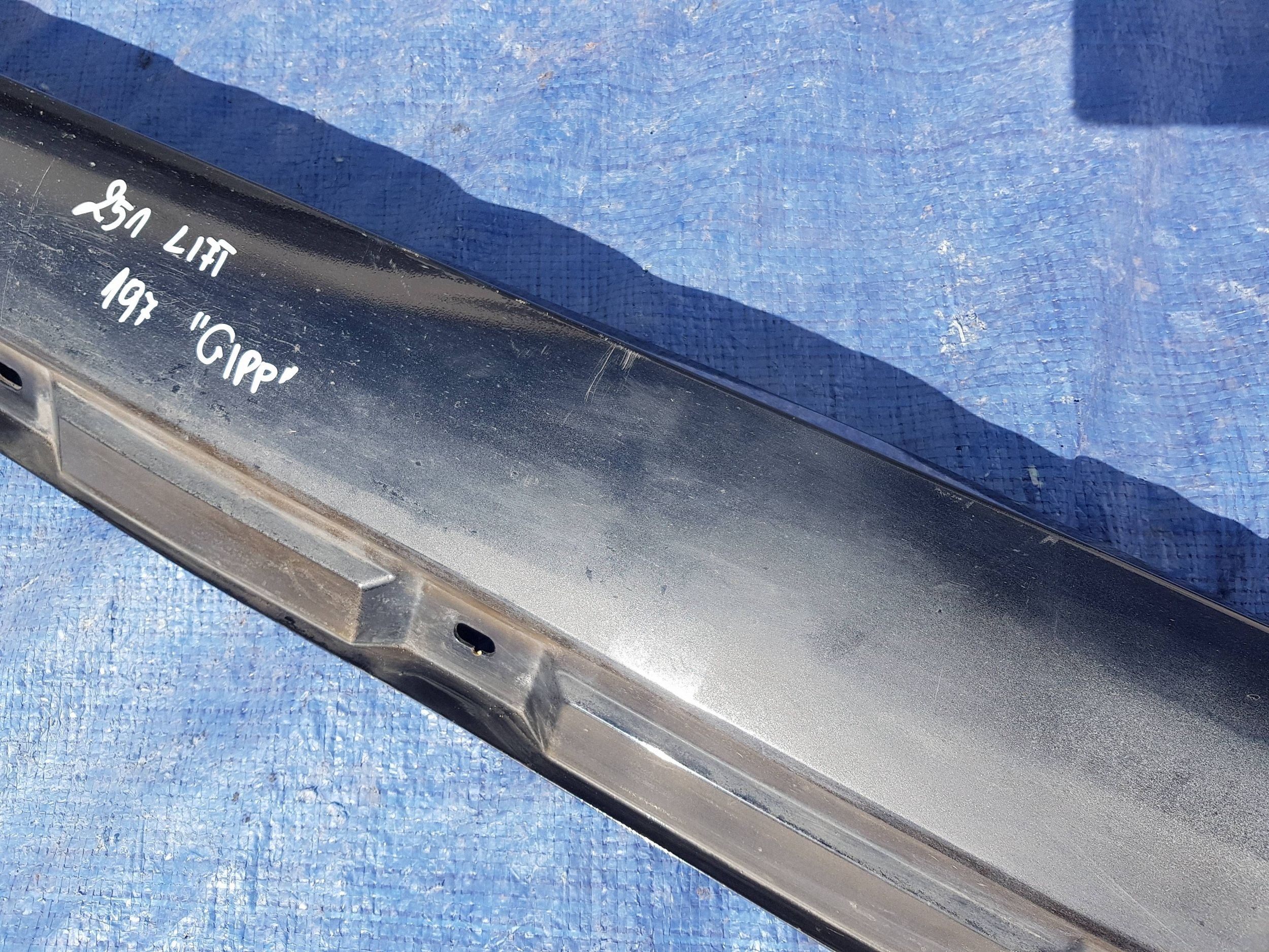 moulding threshold left MERCEDES W251 LONG