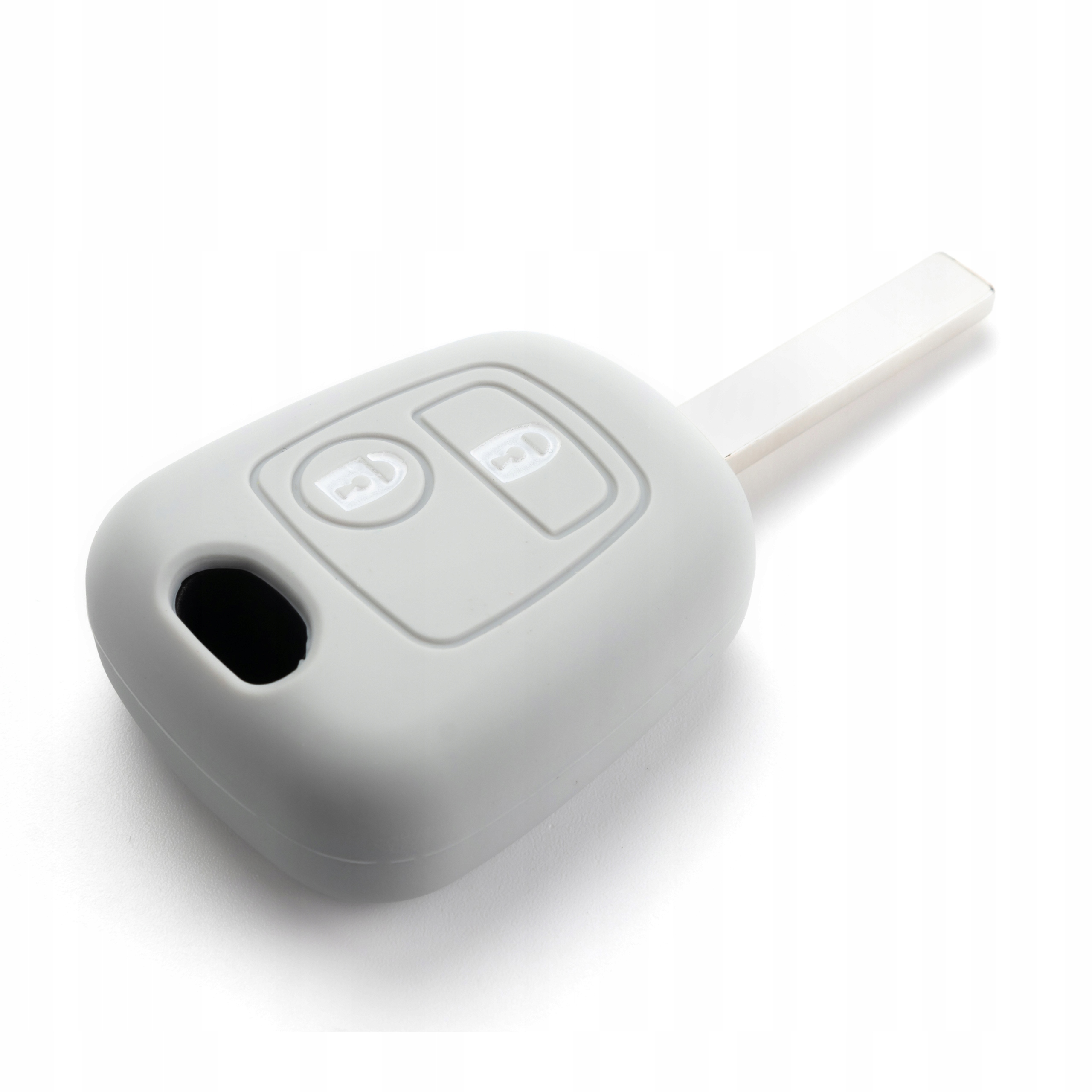 Zdjęcie AWparts ETUI NA KLUCZYK SZARE DO PEUGEOT 206 307 PARTNER