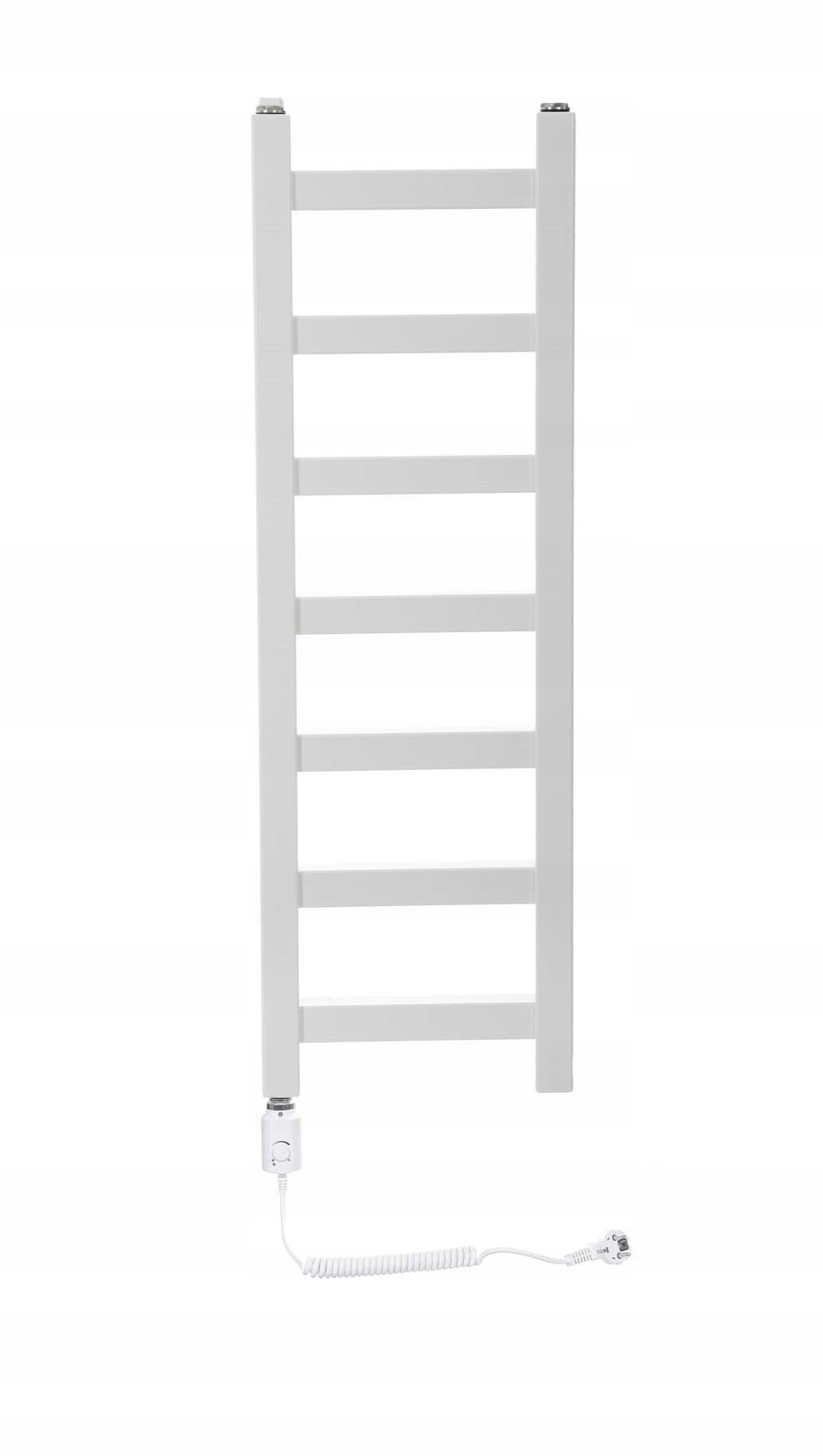 Elektrický kúpeľňový radiátor Dekoratívny 300W B Orchid úzky Biely Mat