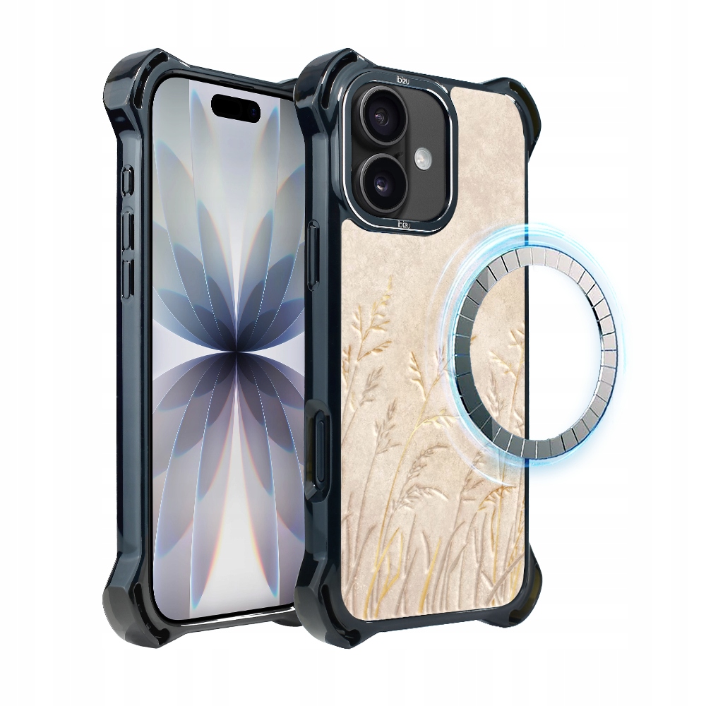 Pouzdro pro iPhone 17 Ibizu DropGuard Ultra s MagSafe, Klasy z pískovce