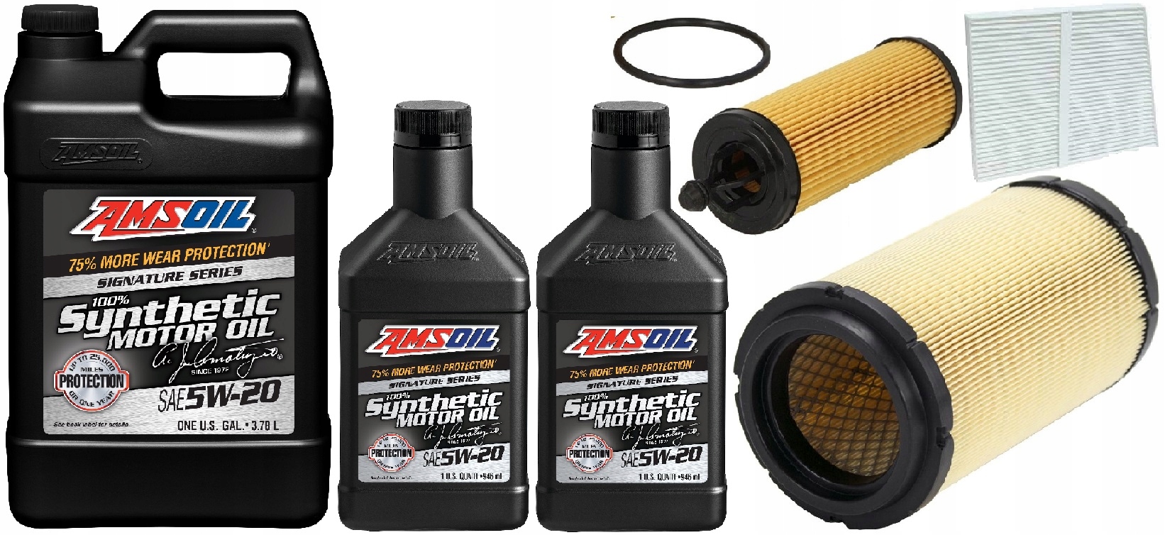 AMSOIL 5W20 5,7L + FILTRY RAM PROMASTER 3,6 14-22