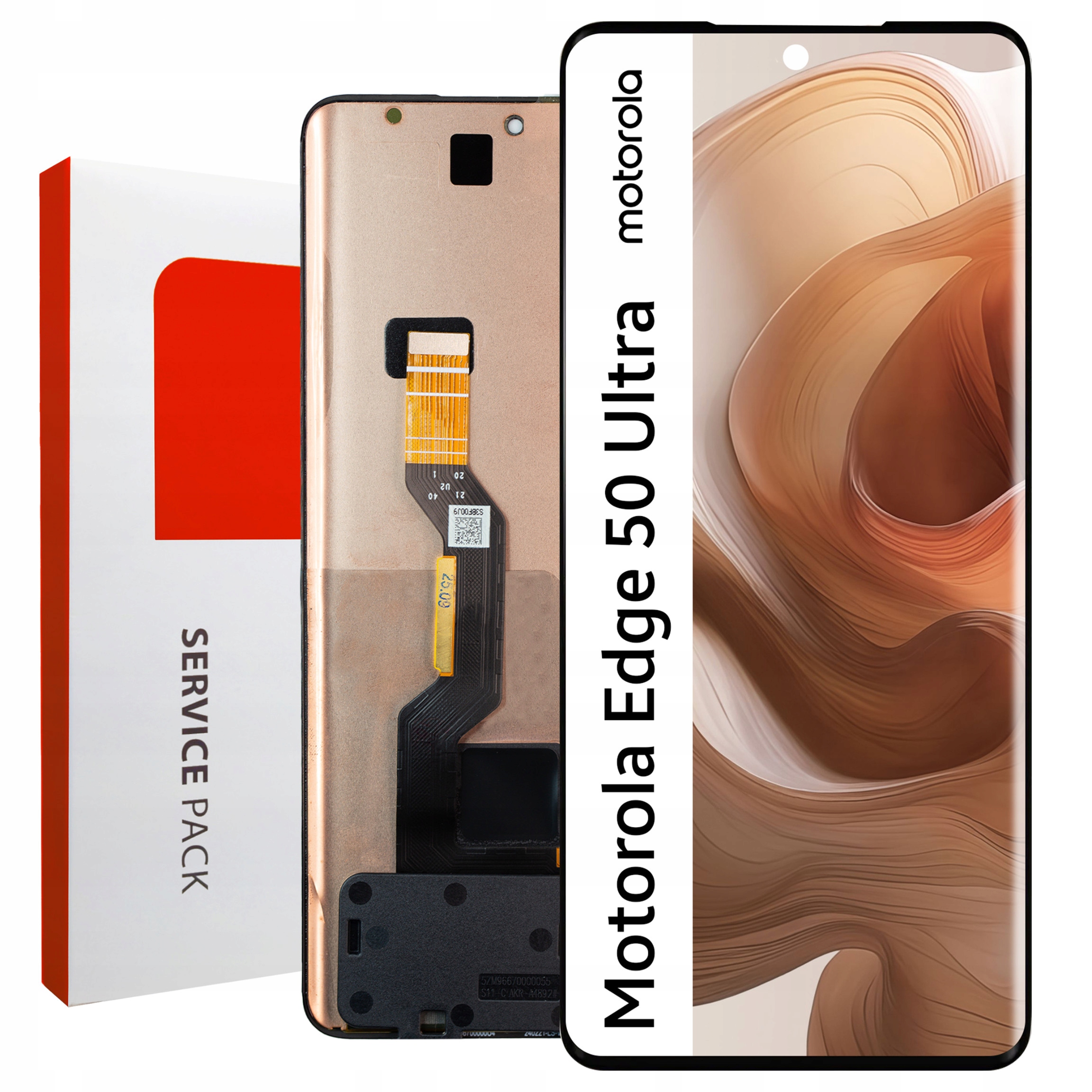 LCD pro Edge 50 Ultra Service Pack Displej Matrix Originál Zila