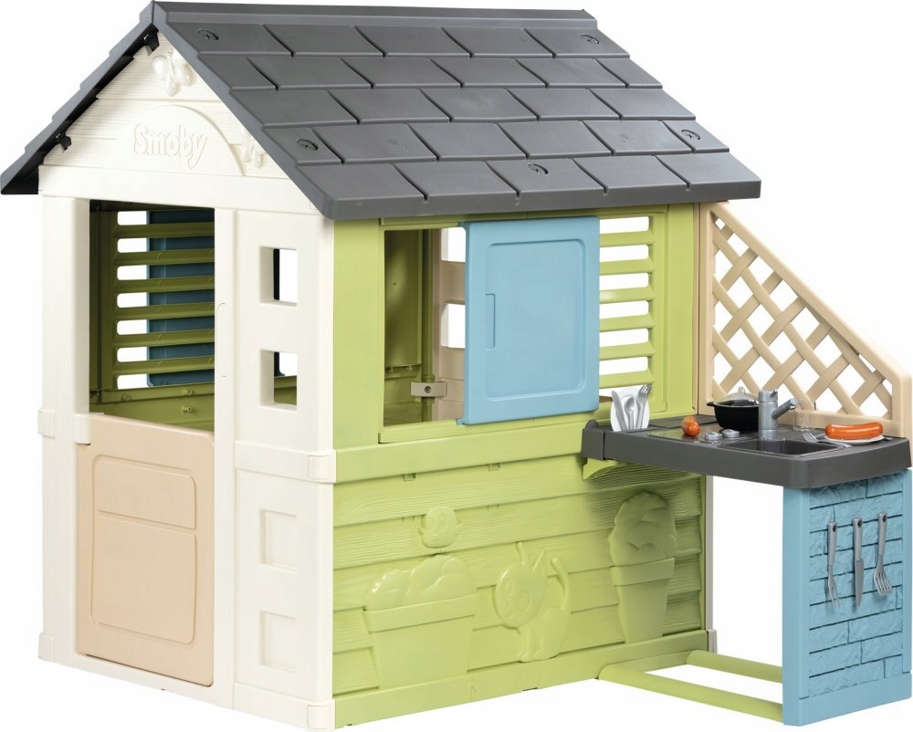 SMOBY LIFE ДЕТСКИЙ САДОВЫЙ ДОМИК PRETTY KITCHEN АКСЕССУАРЫ ИГРОВАЯ ПЛОЩАДКА