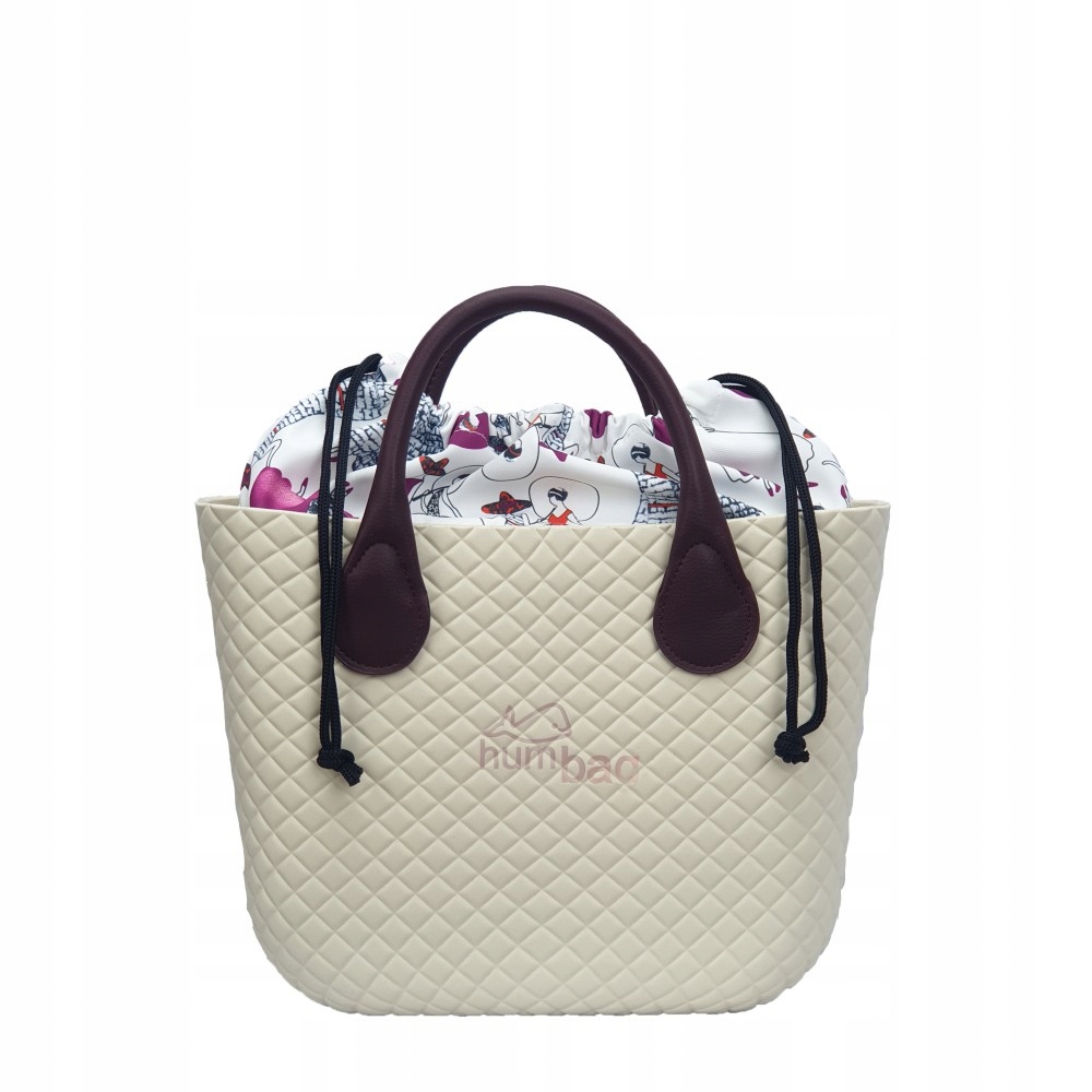 

Torebka Damska Humbag Mini Pikowana Perła