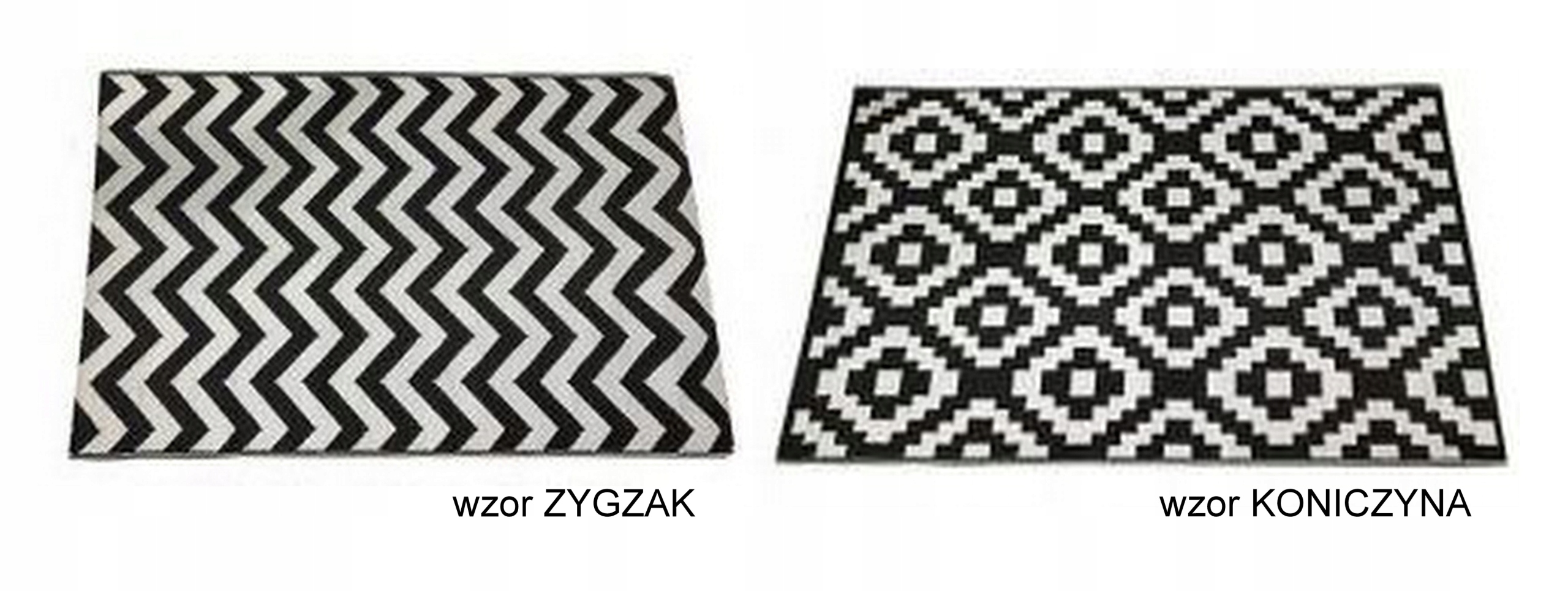 CHODNIK dywan PLECIONKA 120x180 wodoodporny TARAS Kod producenta 31663