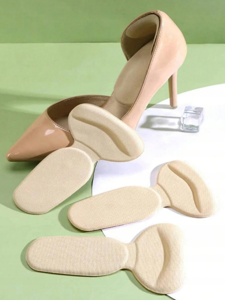 PODPIĘTKI ZAPIĘTKI DO BUTÓW SZPILEK PIANKOWE WKŁADKI 2W1 AMORTYZUJĄCE PIĘTY Model P248 BEŻ