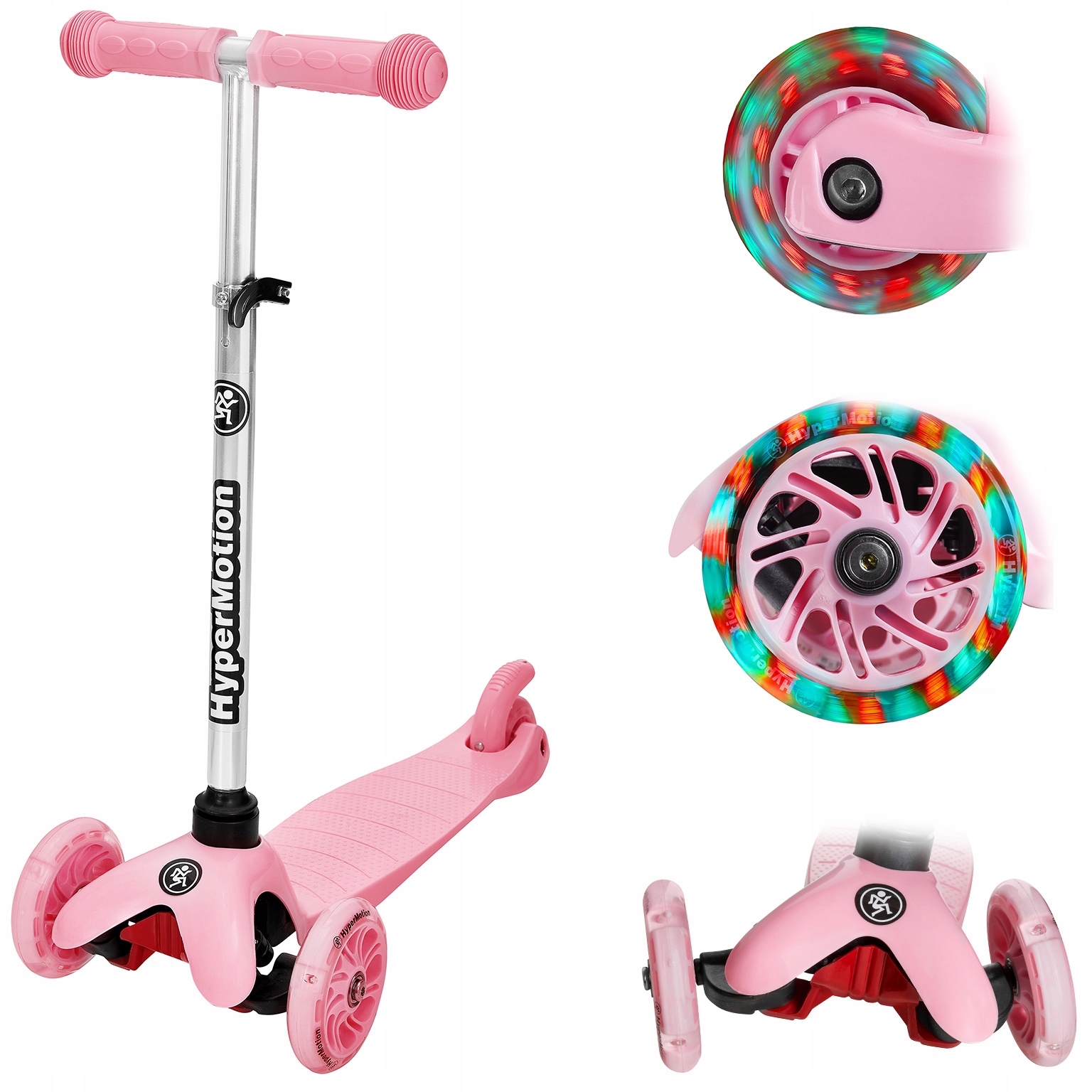 

Hulajnoga Trójkołowa Balansowa Dino Led 3-5+ Lat